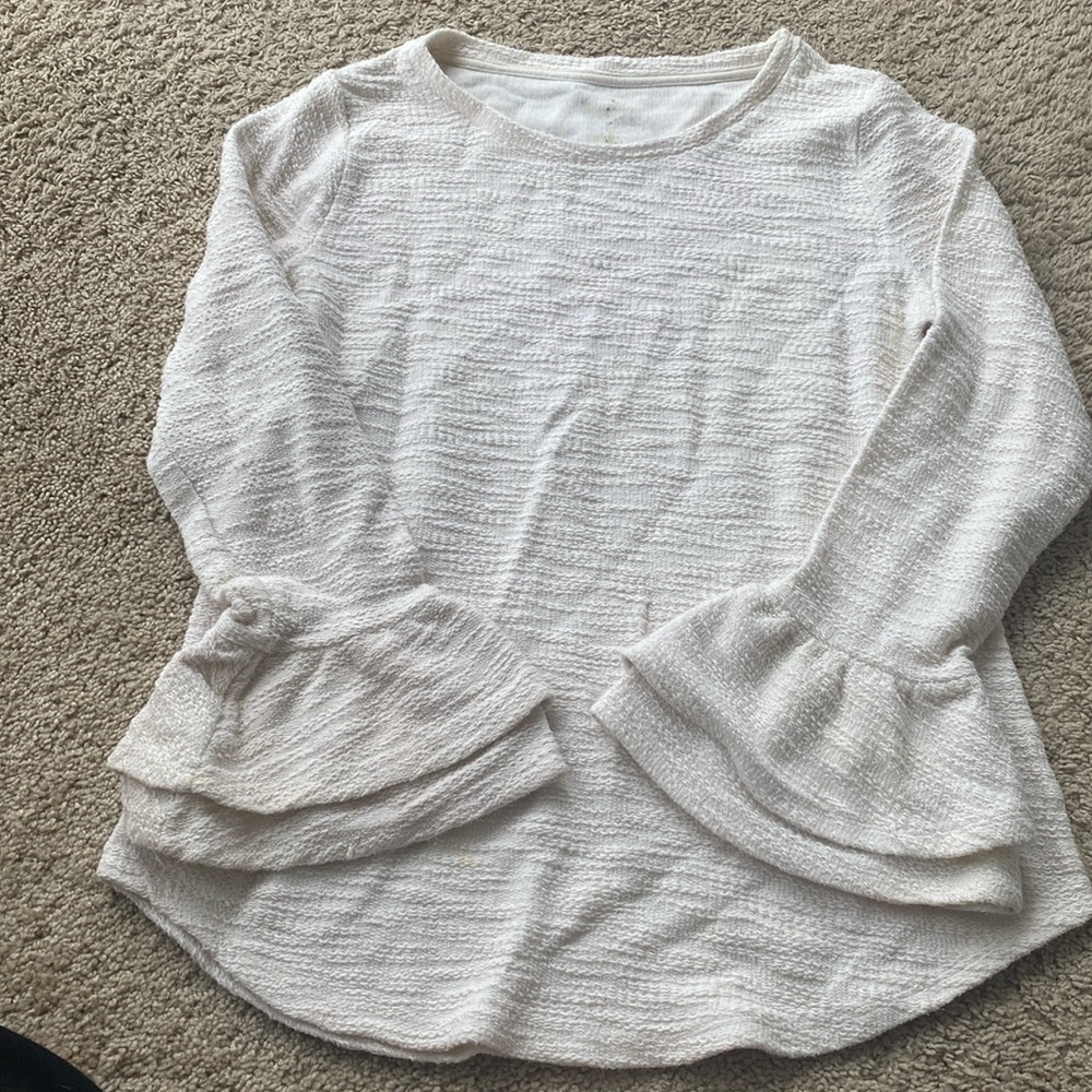 cream St. John’s Bay long-sleeved top